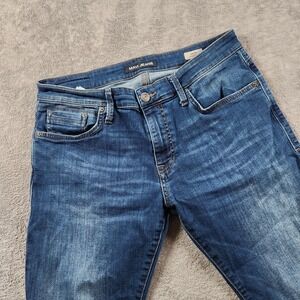 Mavi Zach Regular straight Mens size 33x28 Blue Denim Mid Rise Denim Jeans
